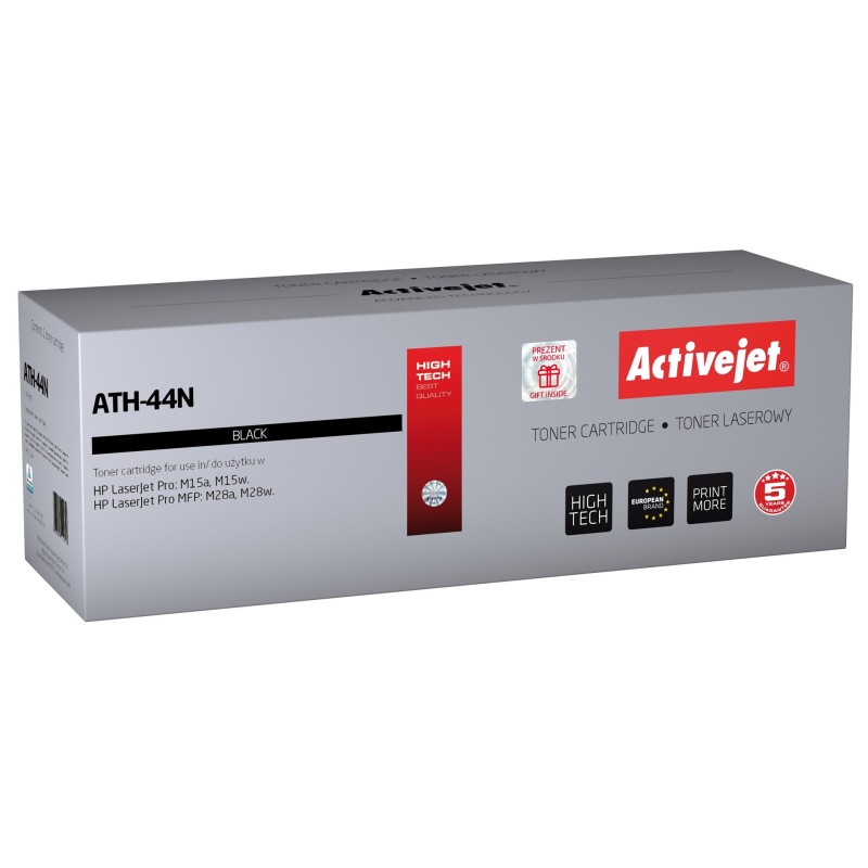 Activejet ATH-44N toner (replacement for HP 44A CF244A; Supreme; 1000 pages; black)