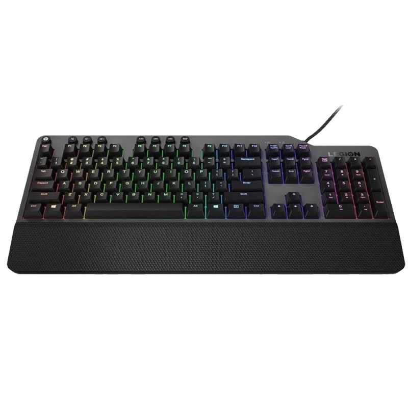 Lenovo Legion K500 keyboard USB QWERTZ Black, Grey