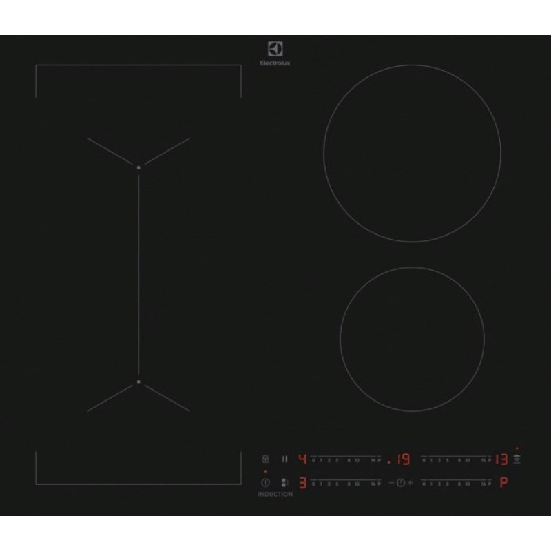 Electrolux EIV63443CT hob Black Built-in Zone induction hob 4 zone(s) Electrolux EIV63443CT hob Black Built-in Zone induction hob 4 zone(s)