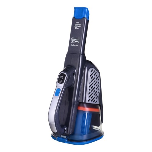 Black & Decker BHHV520BF handheld vacuum Black, Blue, Silver Bagless Black & Decker BHHV520BF handheld vacuum Black, Blue, Silver Bagless