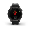 Garmin EPIX PRO Gen 2 42mm Sapphire Titanium sports watch Garmin EPIX PRO Gen 2 42mm Sapphire Titanium sports watch