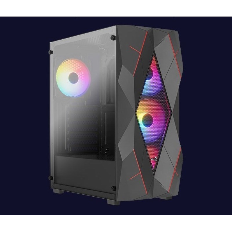 PC Case Aerocool PGS Volcan-G-BK-V1 PC Case Aerocool PGS Volcan-G-BK-V1