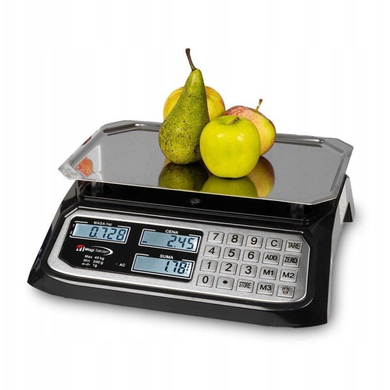 Electronic scale WAGI TARCZYN WT-1015 40kg Electronic scale WAGI TARCZYN WT-1015 40kg