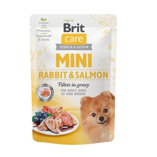 BRIT Care Mini Rabbit&Salmon - Wet dog food - 85 g BRIT Care Mini Rabbit&Salmon - Wet dog food - 85 g