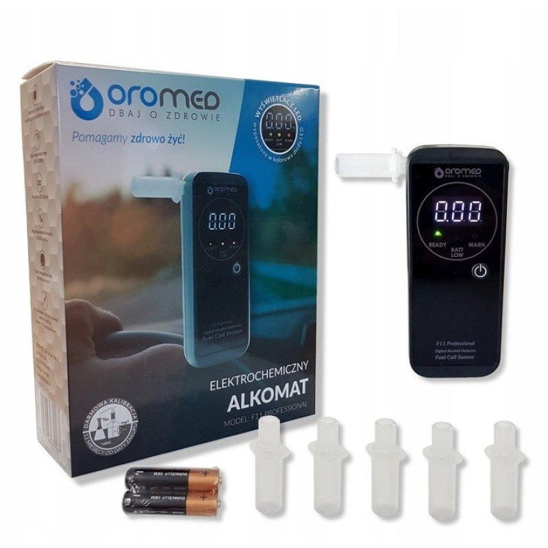 OROMED F11 PROFESSIONAL alcohol tester Black OROMED F11 PROFESSIONAL alcohol tester Black