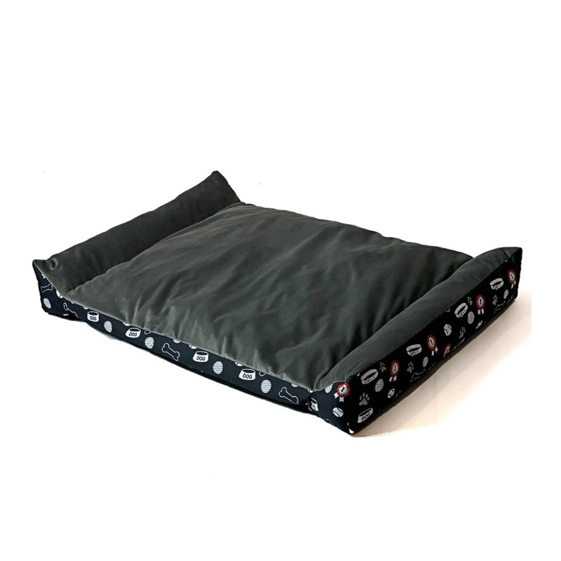 GO GIFT Rex graphite XXL - pet bed - 105 x 75 x 8 cm GO GIFT Rex graphite XXL - pet bed - 105 x 75 x 8 cm