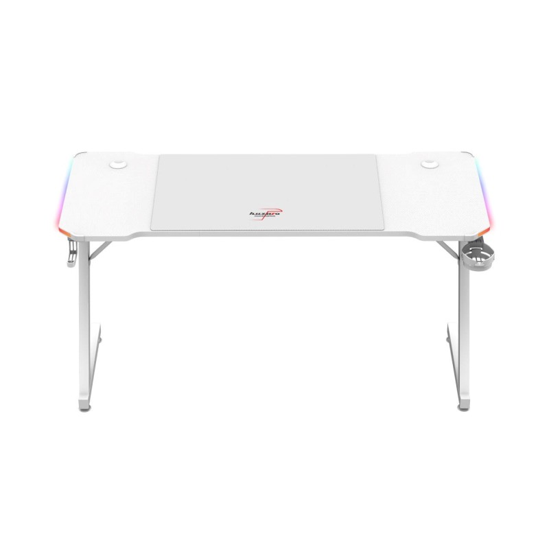 Huzaro Hero 3.3 White RGB - gaming table Huzaro Hero 3.3 White RGB - gaming table