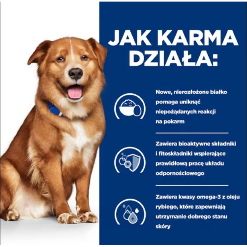 HILL'S Prescription Diet Derm Complete - dry dog food - 1,5kg HILL'S Prescription Diet Derm Complete - dry dog food - 1,5kg