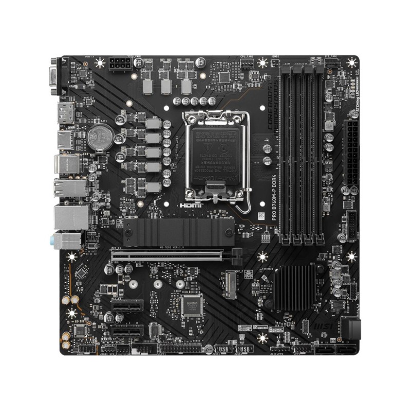 MSI PRO B760M-P DDR4 motherboard Intel B760 LGA 1700 micro ATX MSI PRO B760M-P DDR4 motherboard Intel B760 LGA 1700 micro ATX