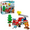 LEGO DUPLO 10473 Fire Truck with Hose and Firefighter