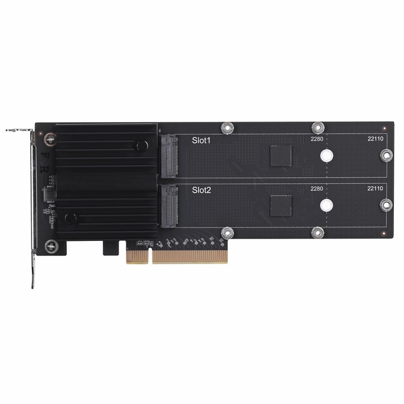 Synology M2D20 interface cards/adapter Internal PCIe Synology M2D20 interface cards/adapter Internal PCIe