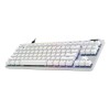 Logitech G PRO X TKL Rapid keyboard Gaming USB QWERTY US International White Logitech G PRO X TKL Rapid keyboard Gaming USB QWERTY US International White