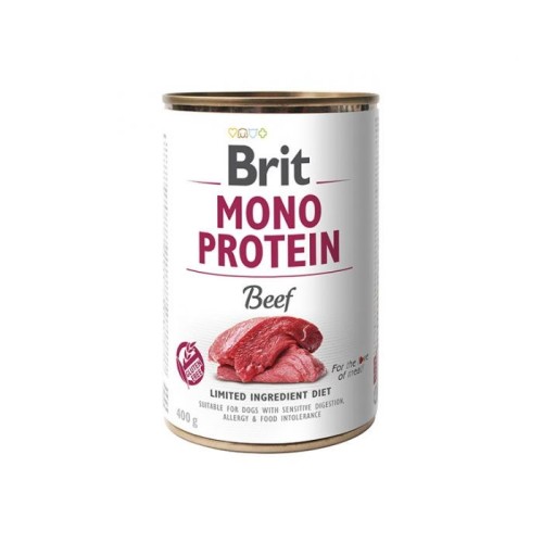 BRIT Mono Protein Beef - wet dog food - 400 g BRIT Mono Protein Beef - wet dog food - 400 g