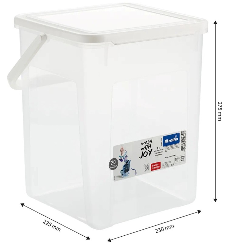 ROTHO Basic - detergent container - 9l ROTHO Basic - detergent container - 9l