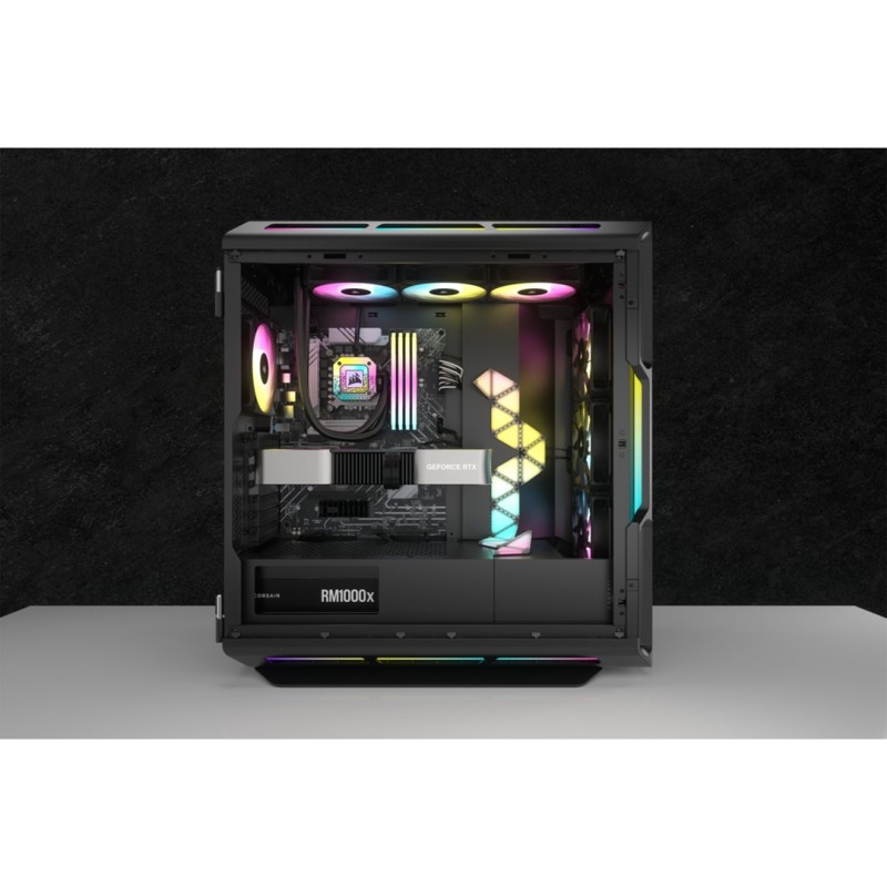 Corsair iCUE H150i ELITE CAPELLIX XT Processor All-in-one liquid cooler 12 cm Black 1 pc(s) Corsair iCUE H150i ELITE CAPELLIX XT Processor All-in-one liquid cooler 12 cm Black 1 pc(s)