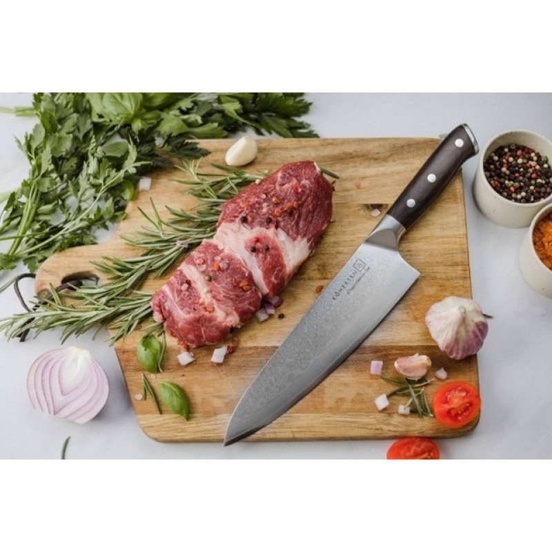 Nóż szefa kuchni Chef Kohersen Elegance Ebony Wood 21,6cm Nóż szefa kuchni Chef Kohersen Elegance Ebony Wood 21,6cm