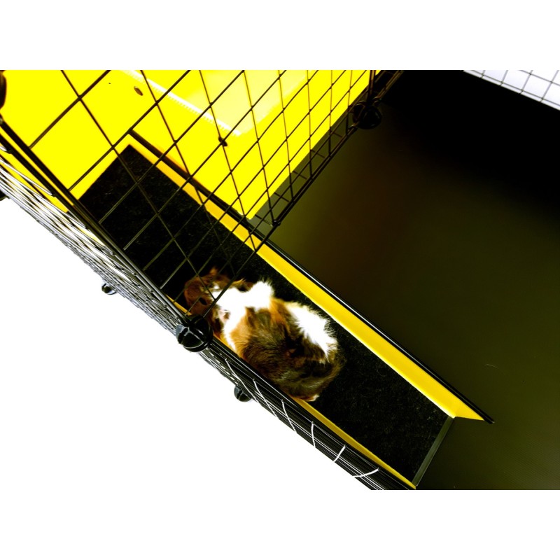C&C Modular cage 3x2 + Loft 2x1+ black Ramp C&C Modular cage 3x2 + Loft 2x1+ black Ramp
