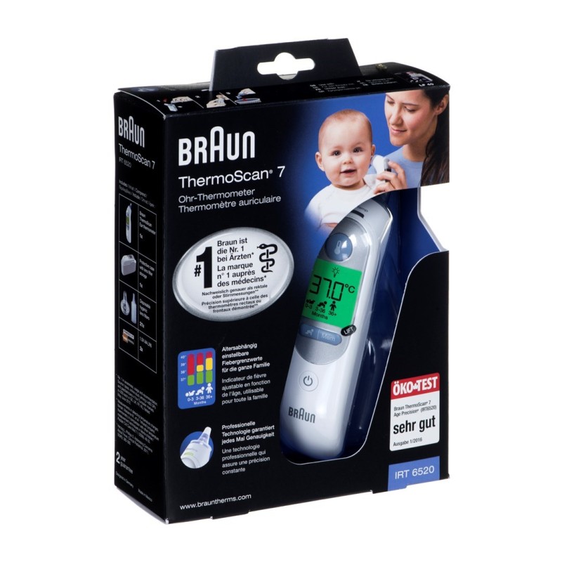 Braun ThermoScan 7 Remote sensing Ear