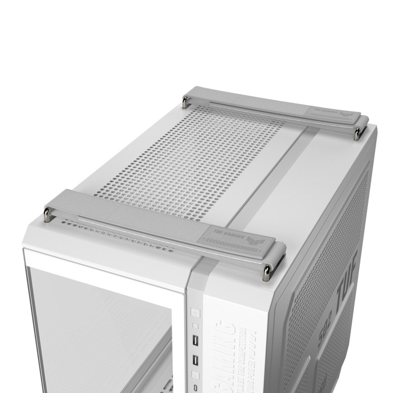 ASUS TUF GAMING GT502 Horizon TG ARGB White Midi Tower ASUS TUF GAMING GT502 Horizon TG ARGB White Midi Tower