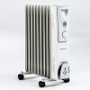 Ravanson OH-09 electric space heater Oil electric space heater Indoor Grey 2000 W