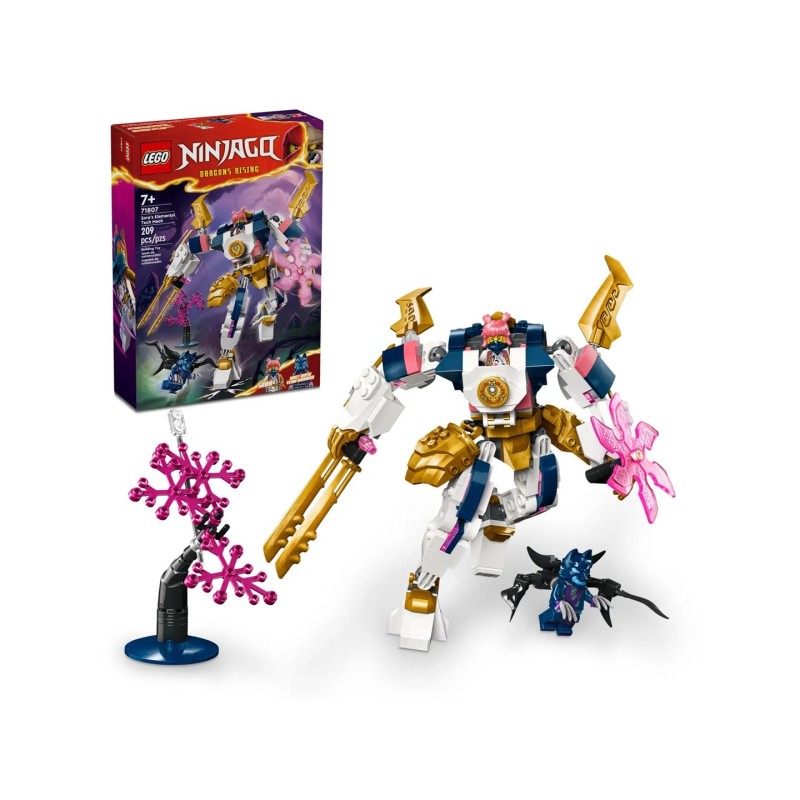 LEGO NINJAGO 71807 SORA'S ELEMENTAL TECH MECH LEGO NINJAGO 71807 SORA'S ELEMENTAL TECH MECH
