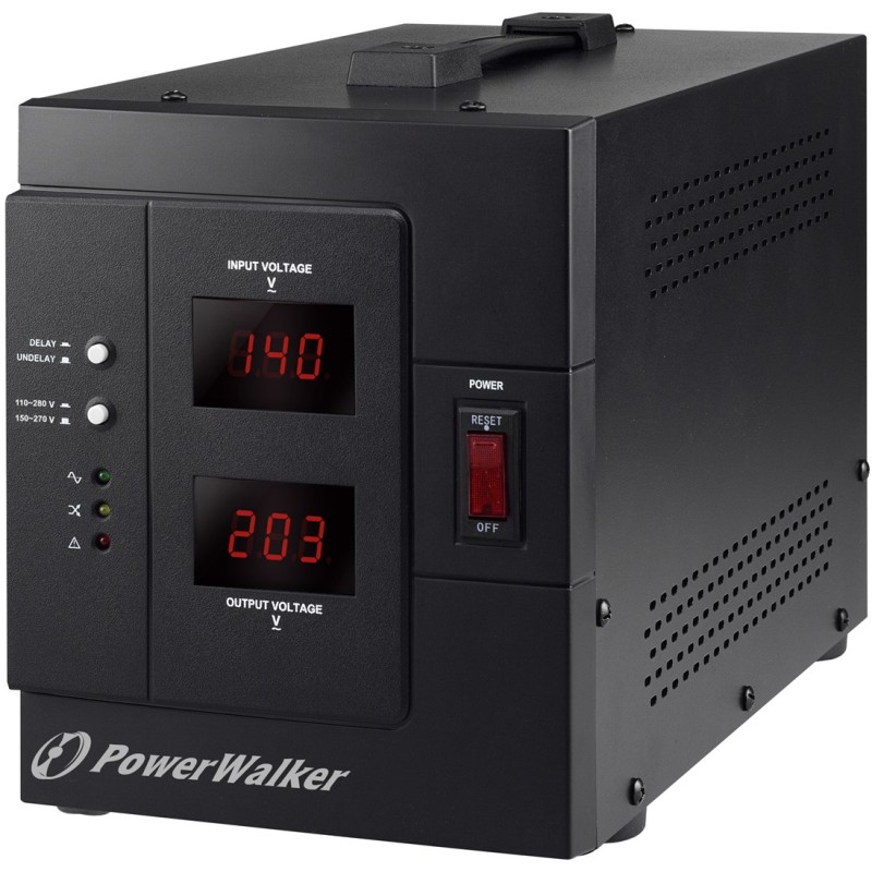 PowerWalker AVR 3000 SIV FR voltage regulator 1 AC outlet(s) 110-280 V Black PowerWalker AVR 3000 SIV FR voltage regulator 1 AC outlet(s) 110-280 V Black