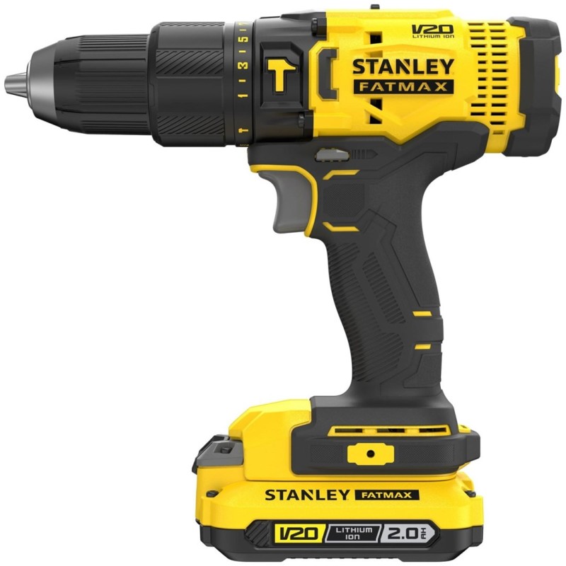 STANLEY SFMCD711D2K 2X2Ah cordless drill/driver