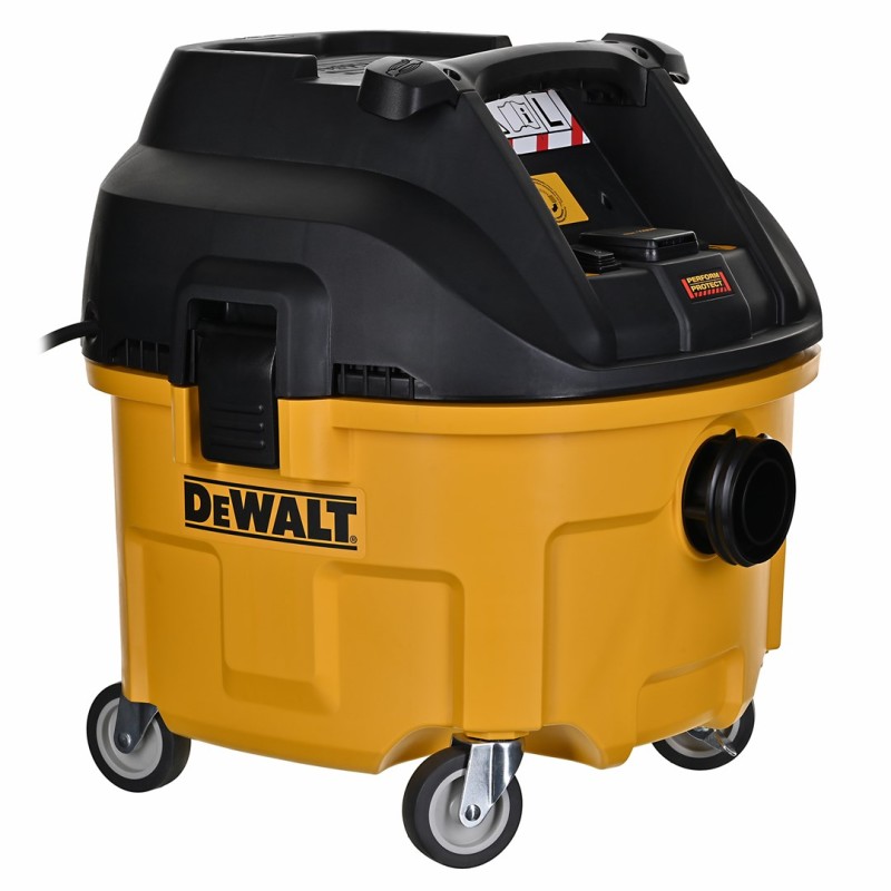 DeWALT DWV901L dust extractor Black, Yellow 30 L 1400 W DeWALT DWV901L dust extractor Black, Yellow 30 L 1400 W