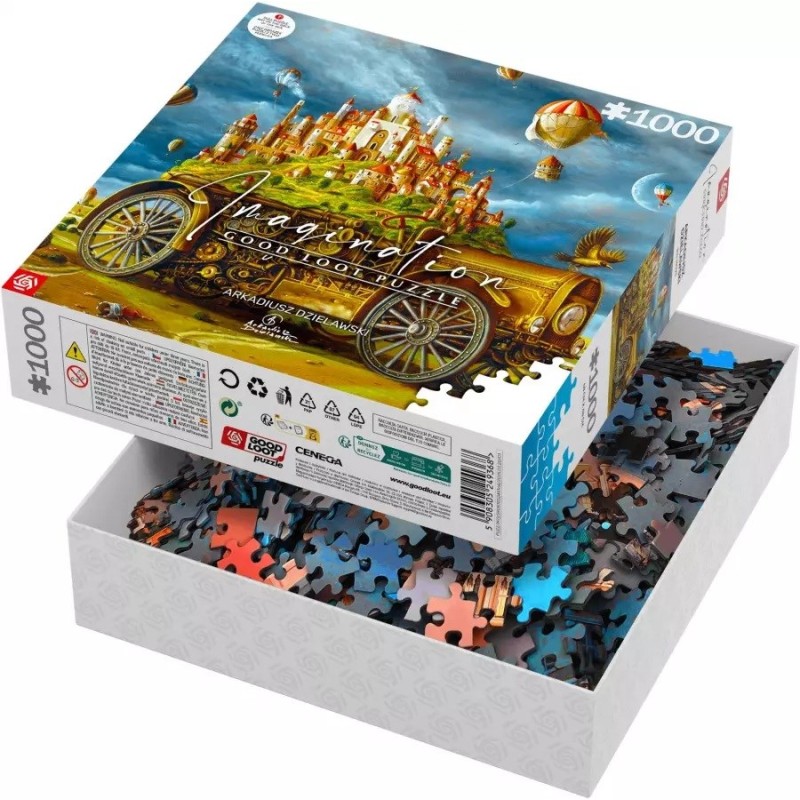 Puzzle Good Loot Imagination - Arkadiusz Dzielawski: Big Move 1000 pc(s) Puzzle Good Loot Imagination - Arkadiusz Dzielawski: Big Move 1000 pc(s)