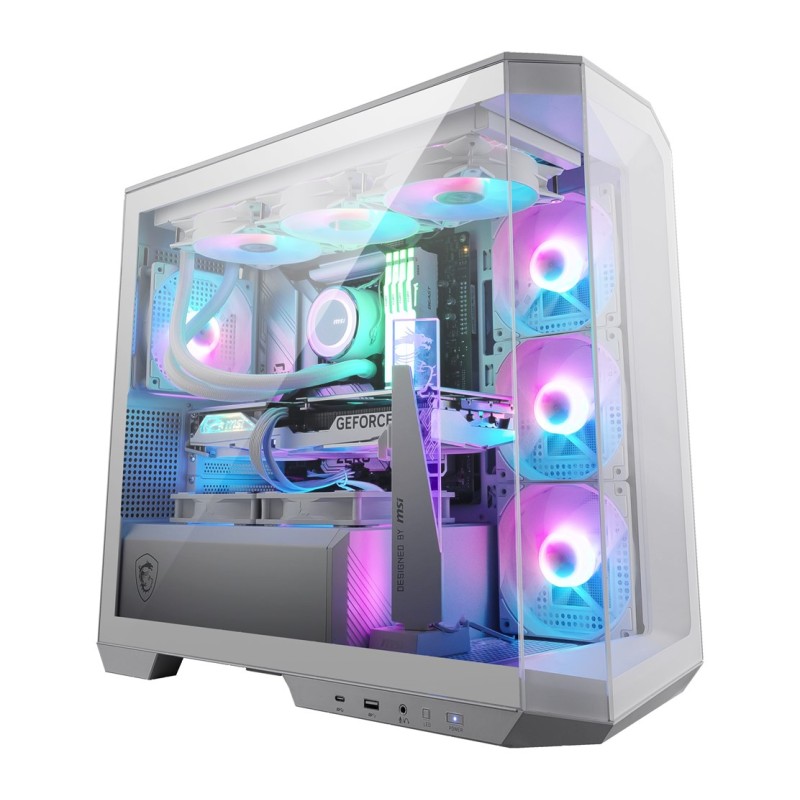 MSI MAG PANO M100R PZ Micro Tower White MSI MAG PANO M100R PZ Micro Tower White