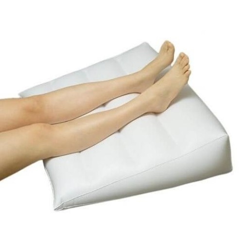 Inflatable orthopaedic leg and back cushion Inflatable orthopaedic leg and back cushion