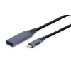 Cablexpert A-USB3C-DPF-01 video cable adapter 0.15 m USB Type-C DisplayPort Grey Cablexpert A-USB3C-DPF-01 video cable adapter 0.15 m USB Type-C DisplayPort Grey