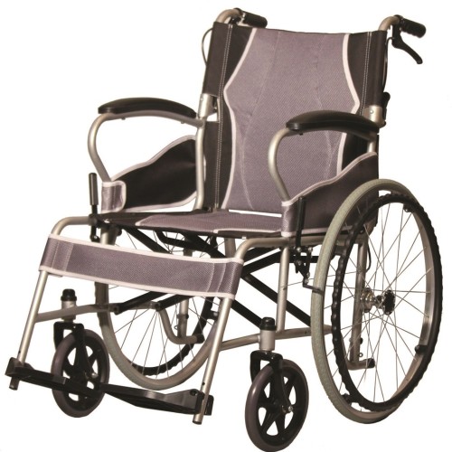 Lightweight steel Wheelchair with brakes AT52301 Lightweight steel Wheelchair with brakes AT52301