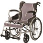 Lightweight steel Wheelchair with brakes AT52301