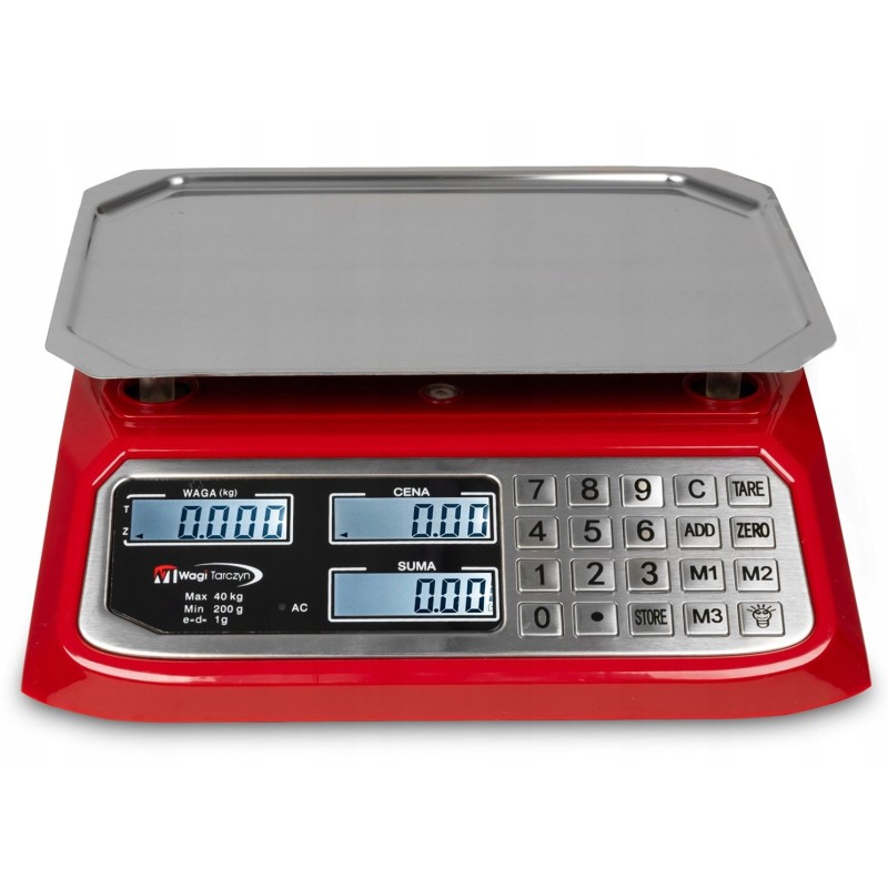 Electronic scale WT-1020 40kg Electronic scale WT-1020 40kg