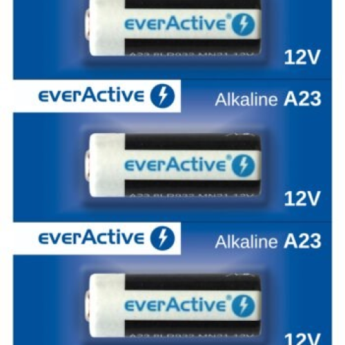 Alkaline batteries everActive A23 12V - blister 5 pcs Alkaline batteries everActive A23 12V - blister 5 pcs