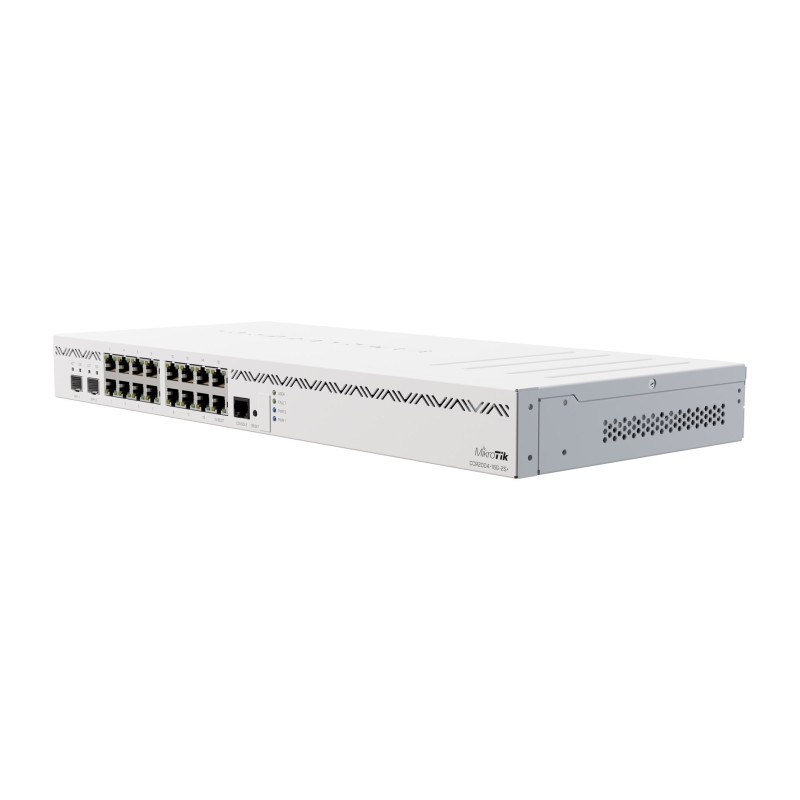 Router Mikrotik CCR2004-16G-2S+ Total Ethernet Ports:18; Architecture:ARM 64bit; CPU core:4 Router Mikrotik CCR2004-16G-2S+ Total Ethernet Ports:18; Architecture:ARM 64bit; CPU core:4