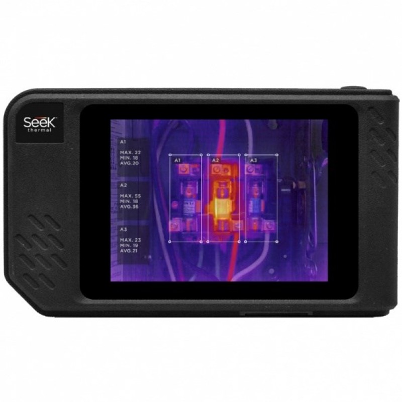 Seek Thermal SQ-AAA thermal imaging camera Black 320 x 240 pixels Built-in display Seek Thermal SQ-AAA thermal imaging camera Black 320 x 240 pixels Built-in display