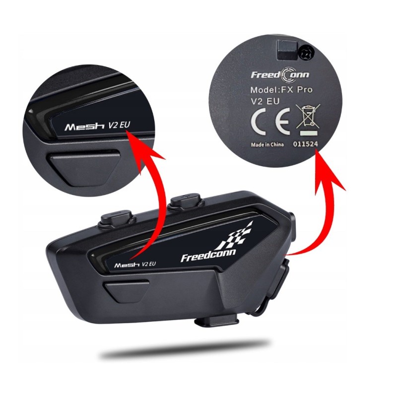 FreenConn FX Pro V2 EU MESH motorcycle intercom FreenConn FX Pro V2 EU MESH motorcycle intercom