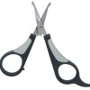 TRIXIE 2360 pet grooming scissors Black, Grey, Stainless steel Ambidextrous Universal