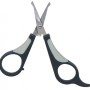 TRIXIE 2360 pet grooming scissors Black, Grey, Stainless steel Ambidextrous Universal
