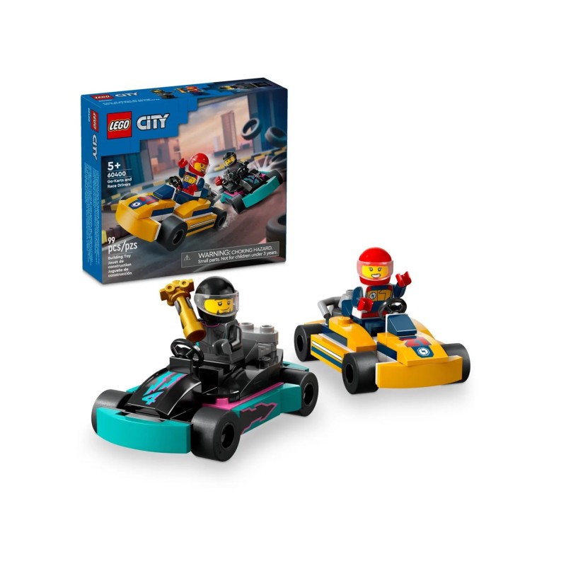 LEGO CITY 60400 GO-KARTS AND RACE DRIVERS