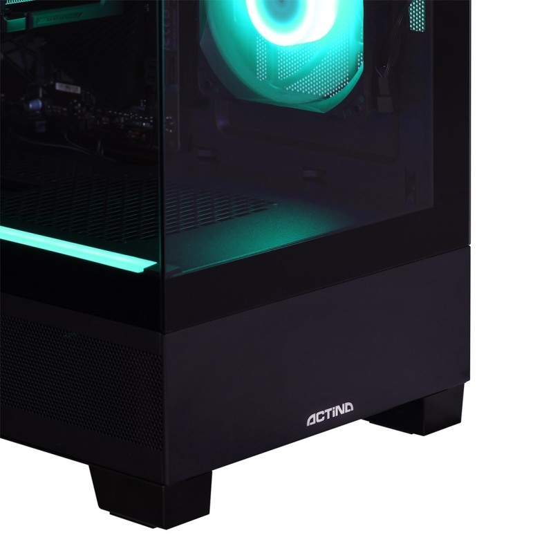 Actina 5901443416999 PC AMD Ryzen™ 7 8700F 32 GB DDR5-SDRAM 1 TB SSD AMD Radeon RX 9070 Midi Tower Black Actina 5901443416999 PC AMD Ryzen™ 7 8700F 32 GB DDR5-SDRAM 1 TB SSD AMD Radeon RX 9070 Midi Tower Black