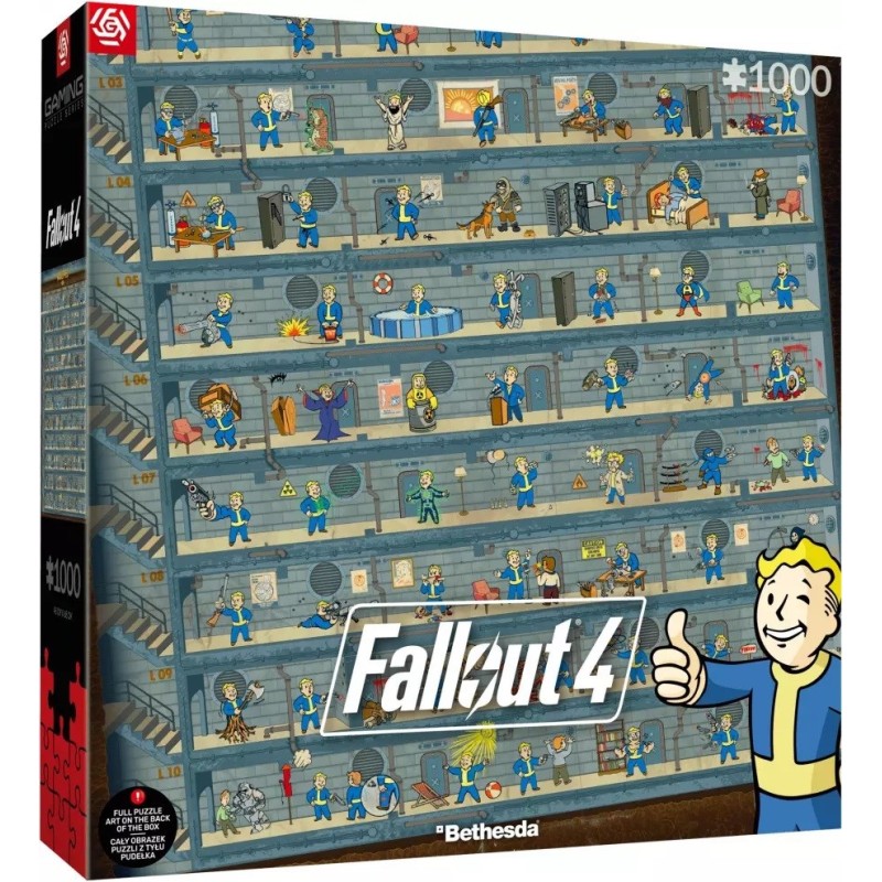 Puzzle Good Loot Gaming - Fallout 4: Perk Poster 1000 pc(s) Puzzle Good Loot Gaming - Fallout 4: Perk Poster 1000 pc(s)