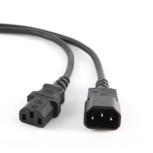 Gembird PC-189-VDE power cable Black 1.8 m C14 coupler Gembird PC-189-VDE power cable Black 1.8 m C14 coupler