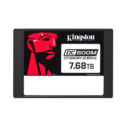 Kingston Technology 7680G DC600M (Mixed-Use) 2.5” Enterprise SATA SSD Kingston Technology 7680G DC600M (Mixed-Use) 2.5” Enterprise SATA SSD