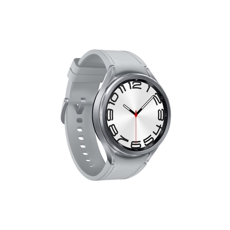 Samsung Galaxy Watch6 Classic 47 mm Digital Touchscreen Silver Samsung Galaxy Watch6 Classic 47 mm Digital Touchscreen Silver