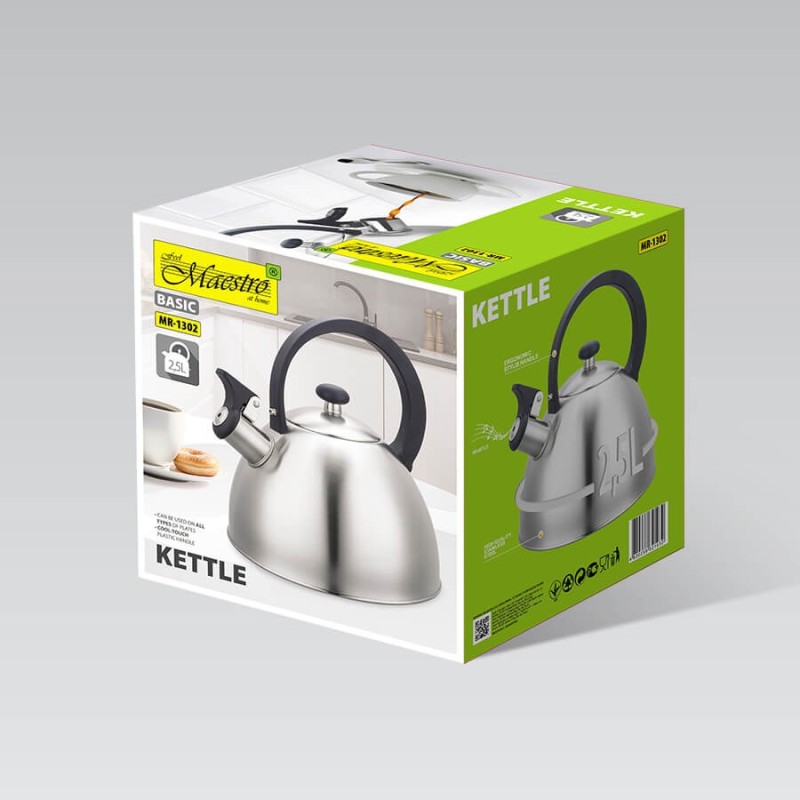 Maestro MR-1302 kettle 2 L Stainless steel Maestro MR-1302 kettle 2 L Stainless steel