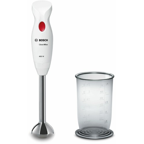 Bosch MSM24100 blender Immersion blender 400 W Stainless steel, White Bosch MSM24100 blender Immersion blender 400 W Stainless steel, White