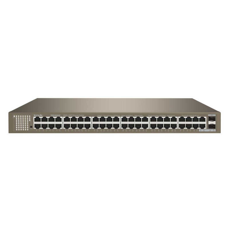 Tenda TEG1050F network switch Unmanaged Gigabit Ethernet (10/100/1000) Grey